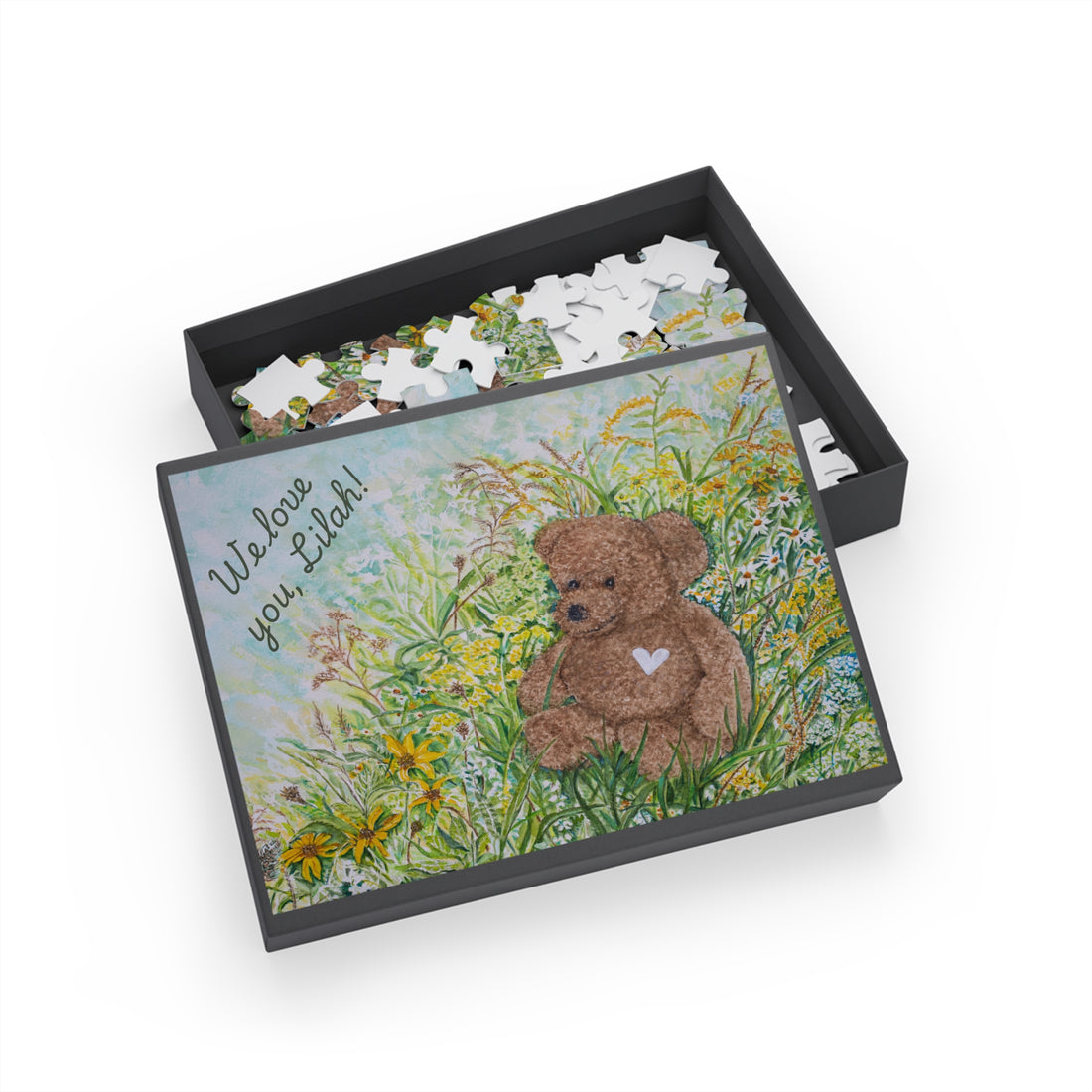 Custom We Remem-Bear Keepsake Puzzle