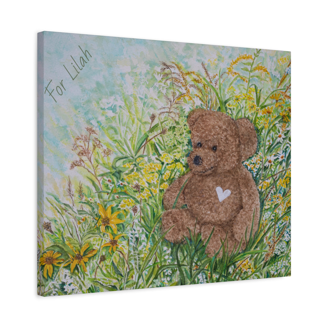 Canvas Print - Cynthia Pauloski 'We Remem-Bear' - Customizable - Indianapolis Local Artist