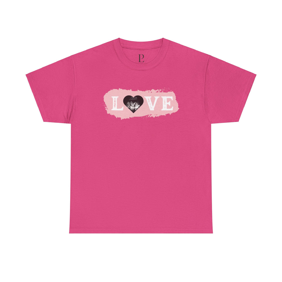 LOVE t-shirt: custom ultrasound