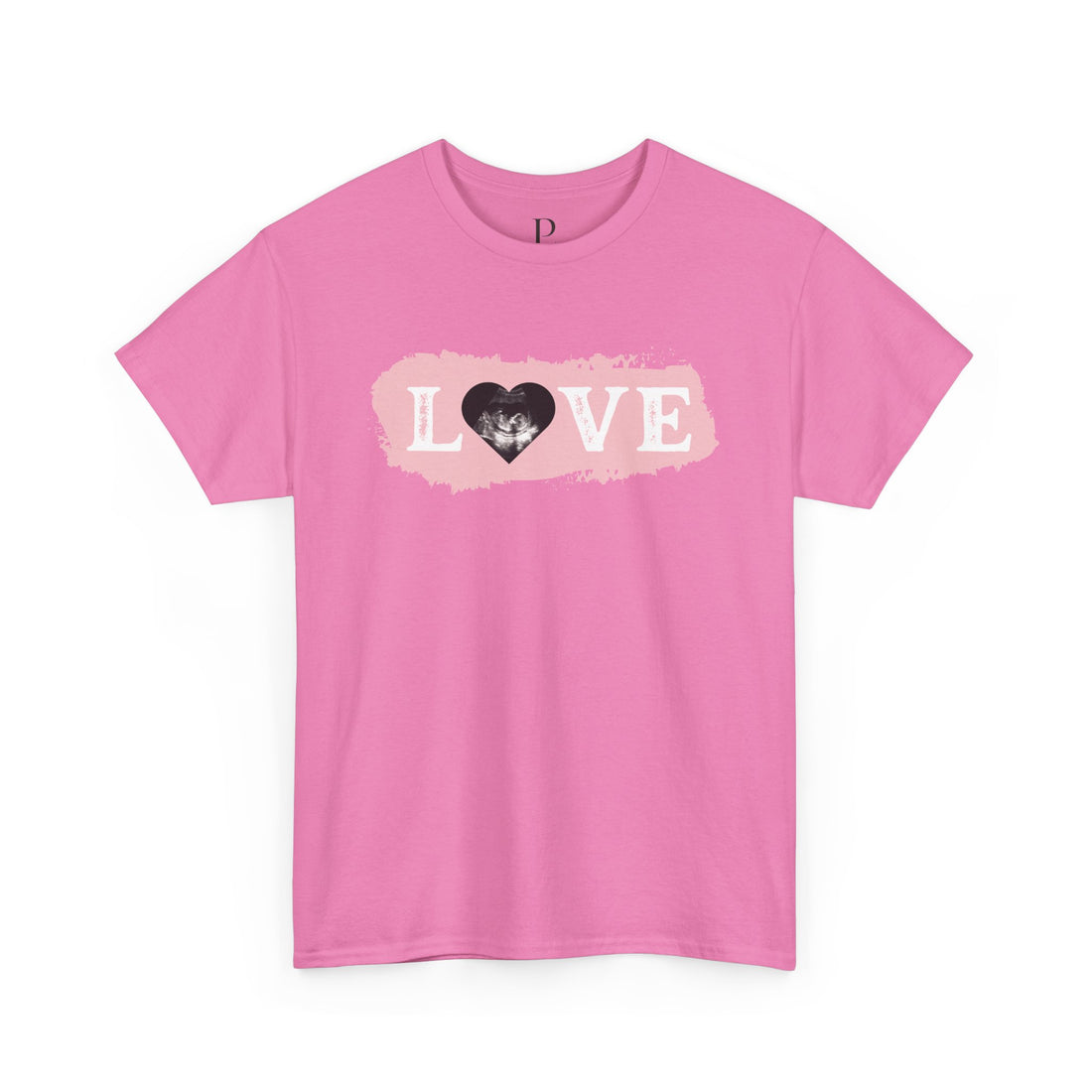 LOVE t-shirt: custom ultrasound