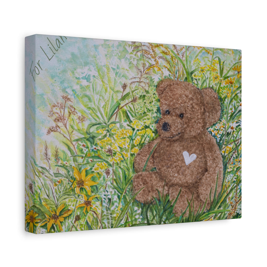 Canvas Print - Cynthia Pauloski 'We Remem-Bear' - Customizable - Indianapolis Local Artist