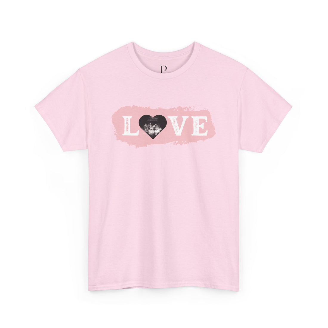 LOVE t-shirt: custom ultrasound