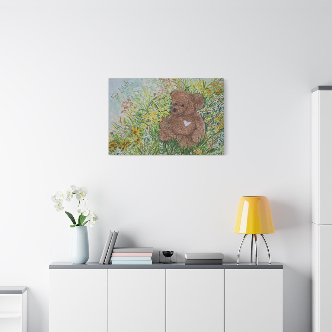 Canvas Print - Cynthia Pauloski 'We Remem-Bear' - Customizable - Indianapolis Local Artist