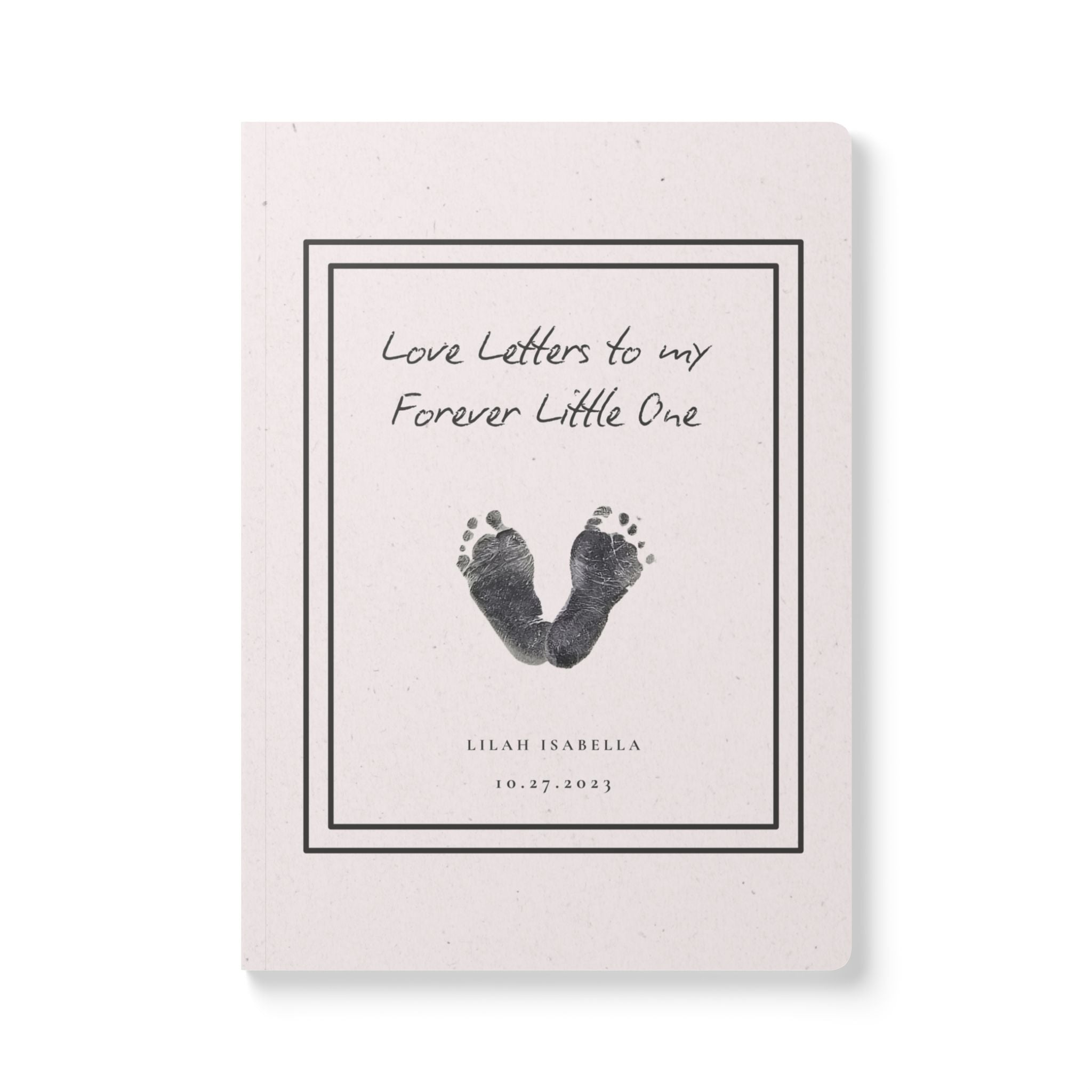 Love Letters Journal with Custom Prints