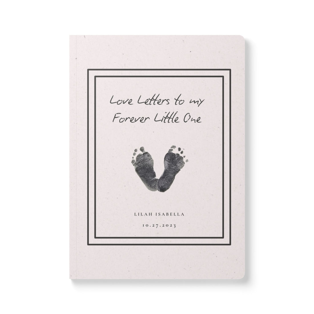 Love Letters Journal with Custom Prints