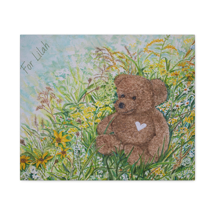 Canvas Print - Cynthia Pauloski 'We Remem-Bear' - Customizable - Indianapolis Local Artist