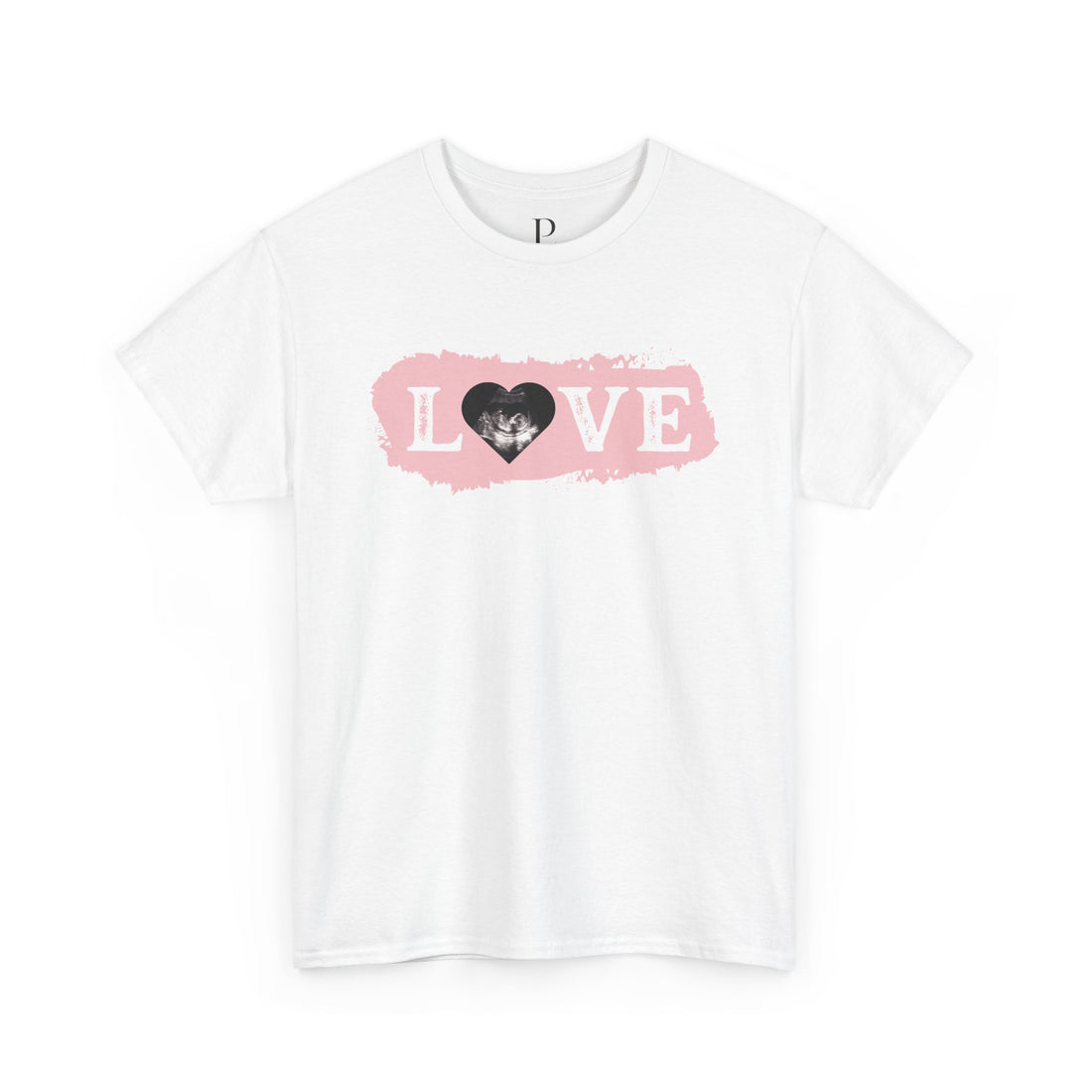 LOVE t-shirt: custom ultrasound