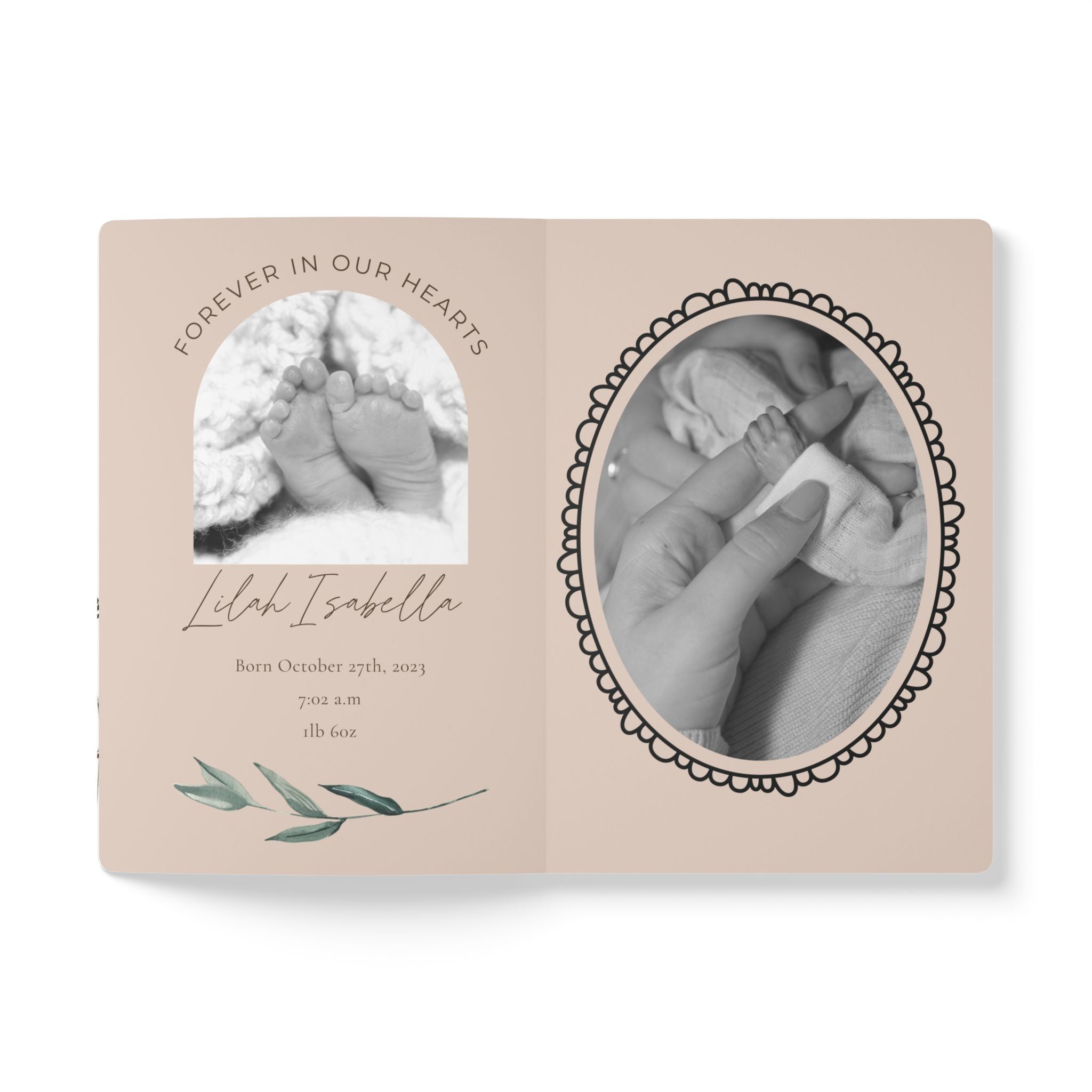 Love Letters Journal with Custom Prints